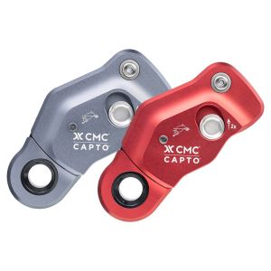 cmc capto multi-functional rope grab, high-efficiency pulley, and integrated becket 
